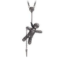Load image into Gallery viewer, VooDoo Doll Pendant Necklace