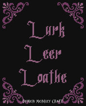 Load and play video in Gallery viewer, Lurk Leer Loathe Gothic Subversive Sampler