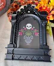 Load image into Gallery viewer, Gothic Flowers Digital Cross Stitch Pattern