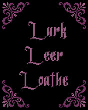 Load image into Gallery viewer, Lurk Leer Loathe Gothic Subversive Sampler
