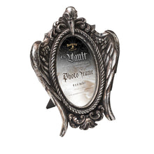 Load image into Gallery viewer, Raven's Skull Photo or Cross Stitch Frame with FREE Cross Stitch Pattern