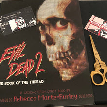 Load image into Gallery viewer, Evil Dead 2: The Book of the Thread, Cross Stitch Pattern Book
