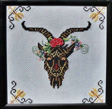 Load image into Gallery viewer, Satan's Seasons Collection Digital Cross Stitch Patterns - Demon Monkey Craft