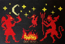 Load image into Gallery viewer, Dance with the Devils DIGITAL PATTERN for Cross Stitch