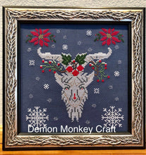 Load image into Gallery viewer, Satan's Seasons Collection Digital Cross Stitch Patterns - Demon Monkey Craft