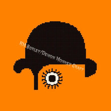 Load image into Gallery viewer, A Clockwork Orange Cross Stitch DIGITAL PATTERN