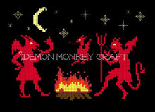 Load image into Gallery viewer, Dance with the Devils DIGITAL PATTERN for Cross Stitch