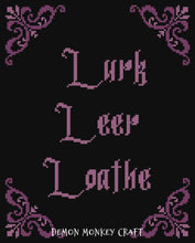Load and play video in Gallery viewer, Lurk Leer Loathe Gothic Subversive Sampler
