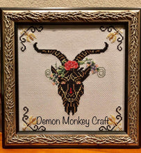 Load image into Gallery viewer, Satan&#39;s Seasons-Summer DIGITAL Cross Stitch Pattern - Demon Monkey Craft 
